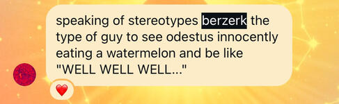 submitted by anonymous. odestus and berzerk are both black characters